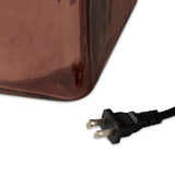 Saylor Table Lamp in Brown Cast Glass from Four Hands - Luna Furniture