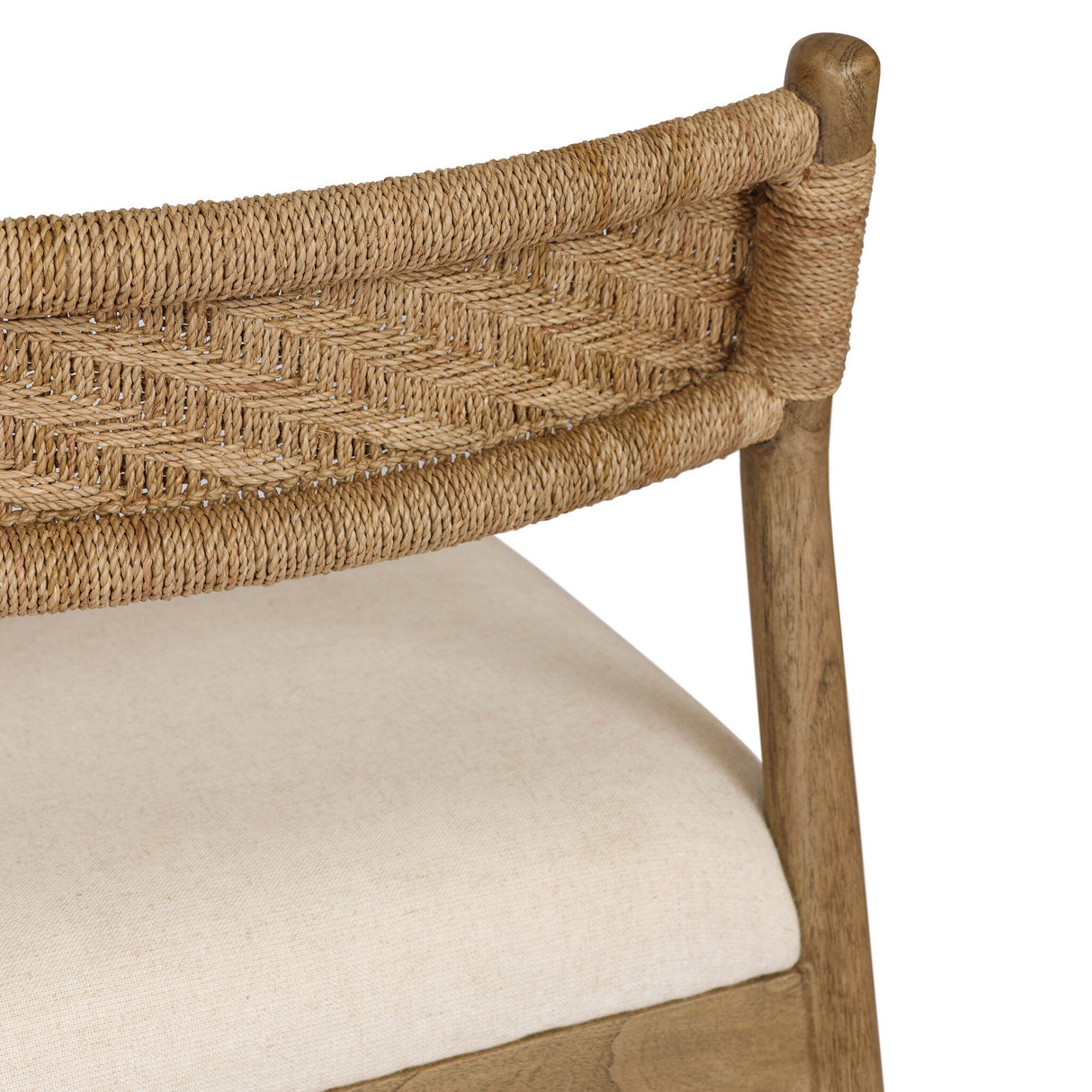 Raynor Bar + Counter Stool in Lynchart Sand from Four Hands - Luna Furniture