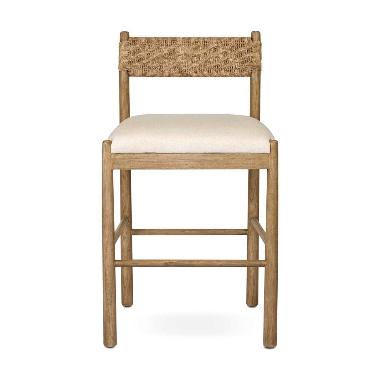 Raynor Bar + Counter Stool in Lynchart Sand from Four Hands - Luna Furniture