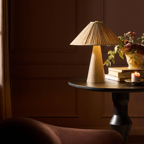 Cordelia Table Lamp in Antique Brass from Four Hands - Luna Furniture
