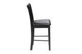 Norman Black 5-Piece Counter Height Set from Homelegance - Luna Furniture