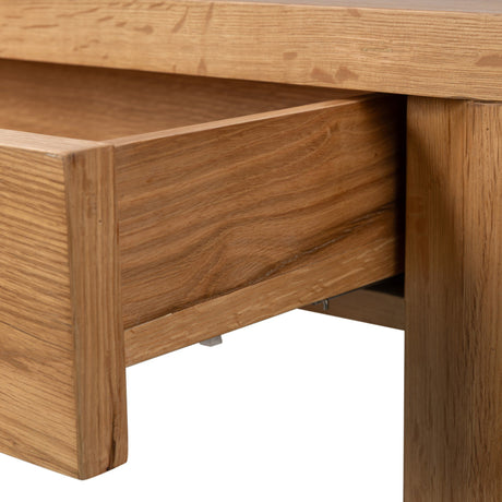 Novella Console Table in Natural Oak Veneer Thick Random from Four Hands - Luna Furniture