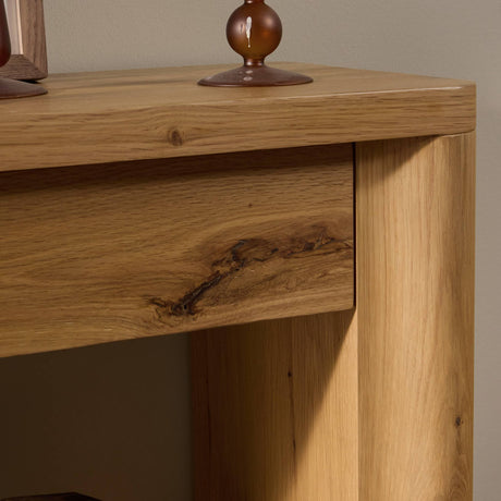 Novella Console Table in Natural Oak Veneer Thick Random from Four Hands - Luna Furniture