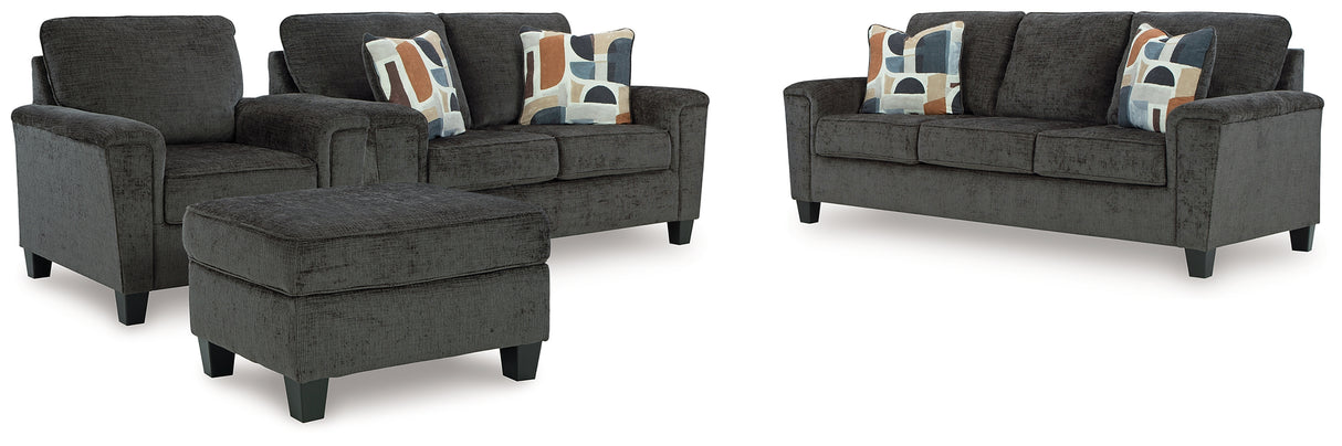 Erinslane Sofa, Loveseat, Chair and Ottoman from Ashley Furniture - Luna Furniture
