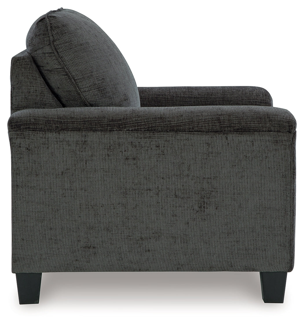 Erinslane Sofa, Loveseat, Chair and Ottoman from Ashley Furniture - Luna Furniture