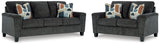 Erinslane Dusk Living Room Set from Ashley - Luna Furniture