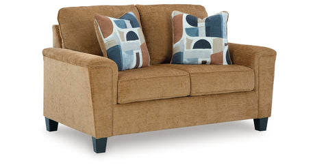 Erinslane Honey Loveseat from Ashley Furniture - Luna Furniture