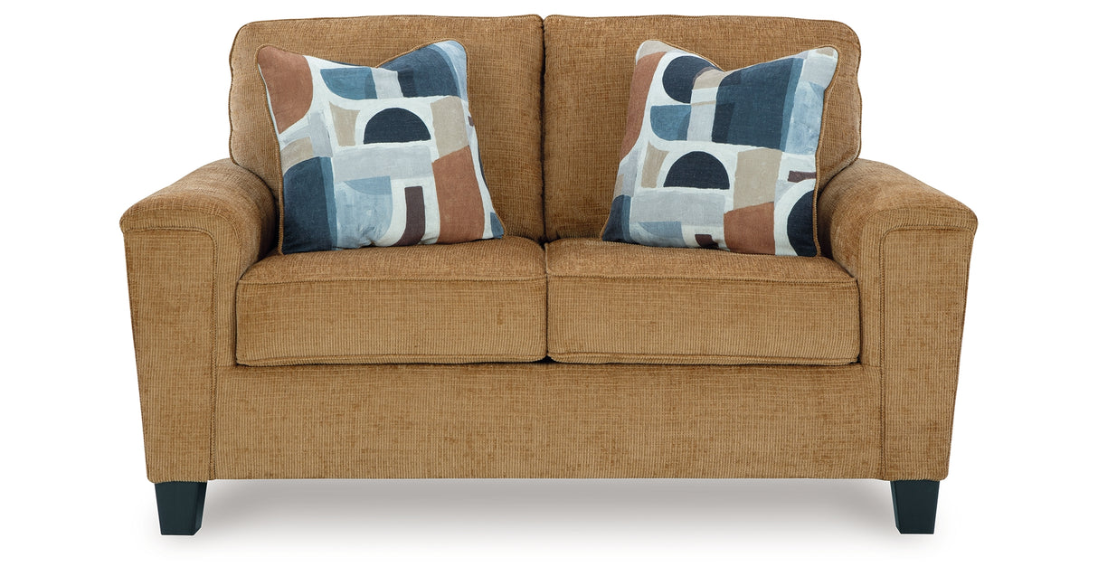 Erinslane Honey Loveseat from Ashley Furniture - Luna Furniture