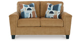 Erinslane Honey Loveseat from Ashley Furniture - Luna Furniture