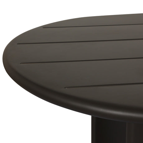 Paden Outdoor Metal Dining Table-94" in Bronze from Four Hands - Luna Furniture