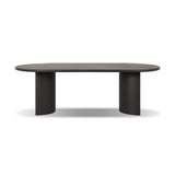 Paden Outdoor Metal Dining Table-94" in Bronze from Four Hands - Luna Furniture