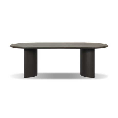 Paden Outdoor Metal Dining Table-94" in Bronze from Four Hands - Luna Furniture