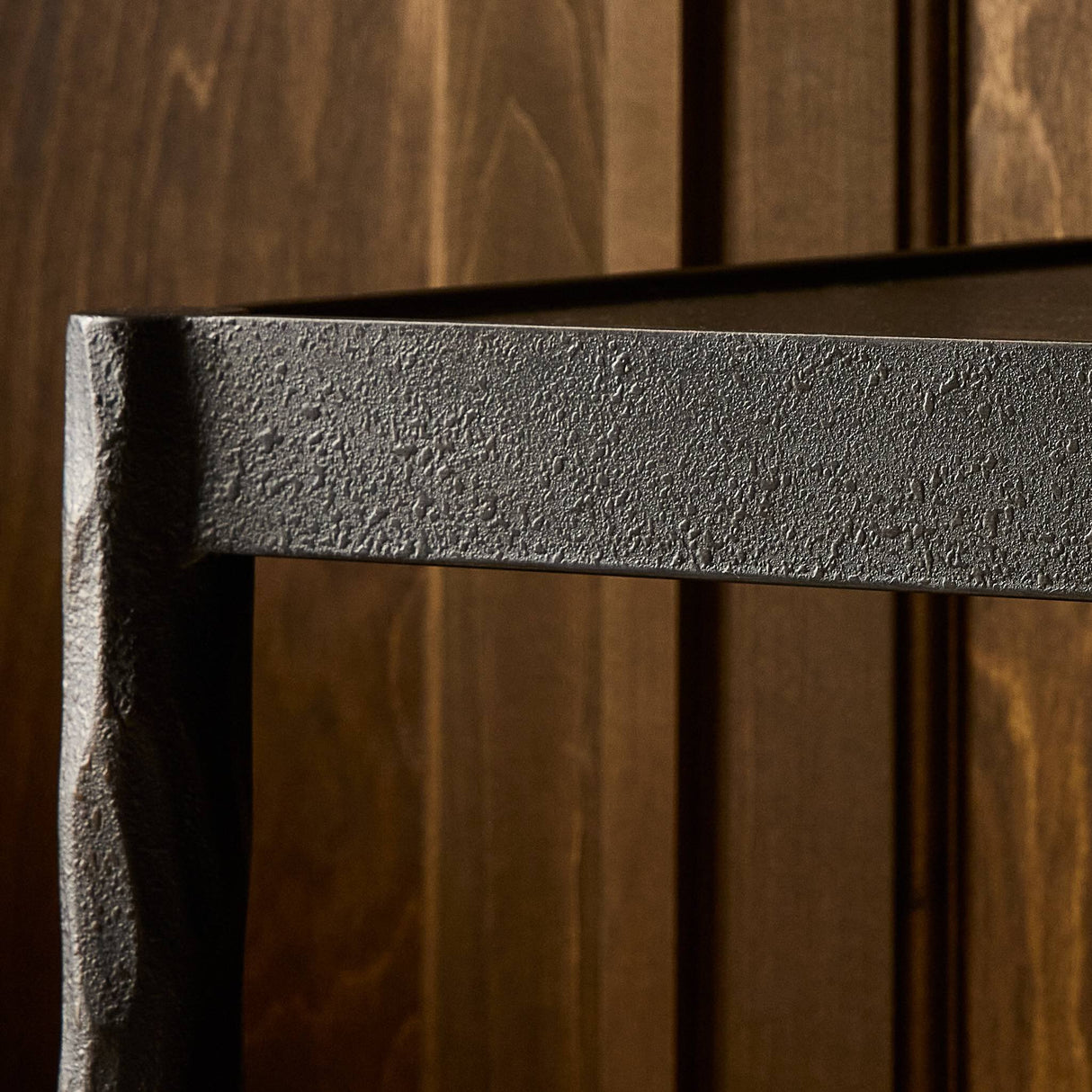 Jade Console Table in Textured Bronze from Four Hands - Luna Furniture