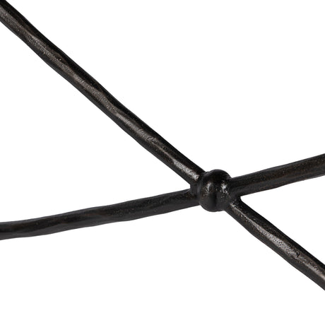 Jade Console Table in Textured Bronze from Four Hands - Luna Furniture