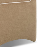 Allonia Accent Stool in Laughlin Natural from Four Hands - Luna Furniture