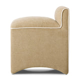 Allonia Accent Stool in Laughlin Natural from Four Hands - Luna Furniture