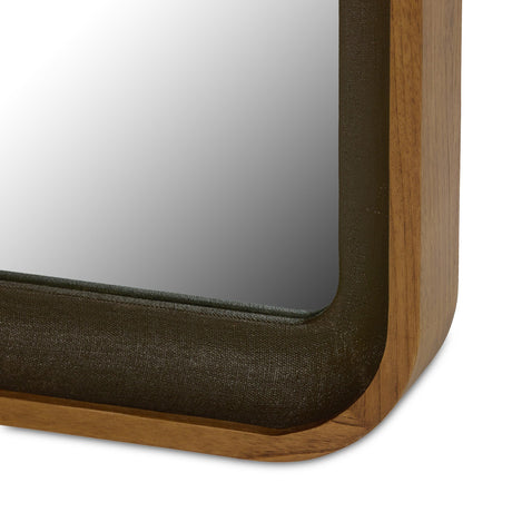 Arno Grand Floor Mirror in Amber Sungkai Solid from Four Hands - Luna Furniture
