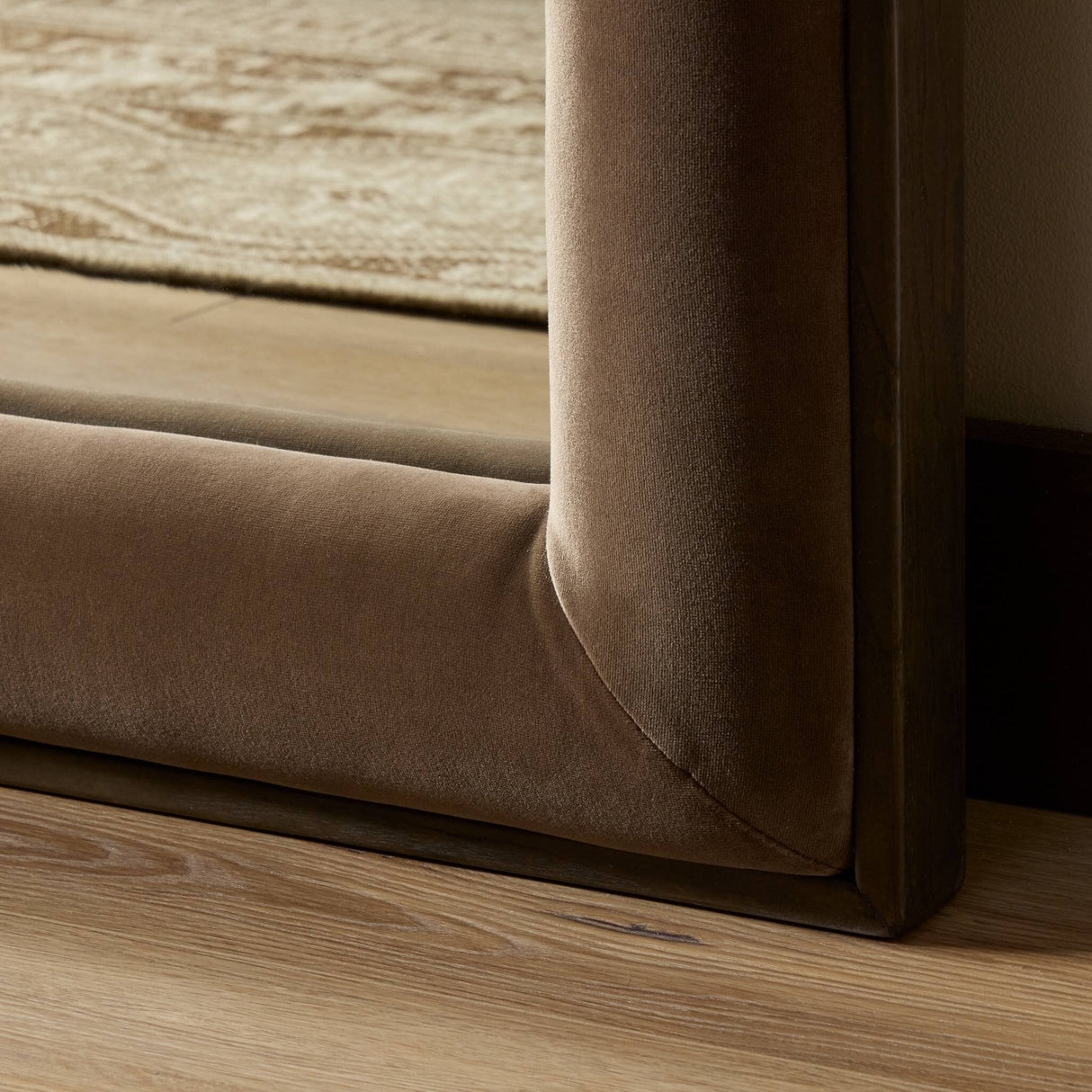 Velaz Floor Mirror in Warm Ash Veneer from Four Hands - Luna Furniture