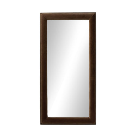 Velaz Floor Mirror in Warm Ash Veneer from Four Hands - Luna Furniture