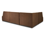 Clemence Dining Banquette L-Shape in Crypton Nomad Mushroom from Four Hands - Luna Furniture