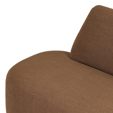 Clemence Dining Banquette L-Shape in Crypton Nomad Mushroom from Four Hands - Luna Furniture