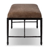 Jade Accent Bench in Altair Mushroom from Four Hands - Luna Furniture