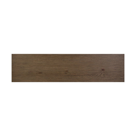 Bevie Console Table in Brown Oak from Four Hands - Luna Furniture