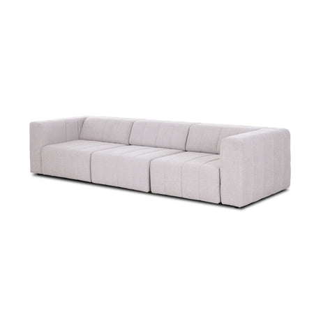 Langham Power Recliner 3Pc Sectional in Napa Sandstone from Four Hands - Luna Furniture