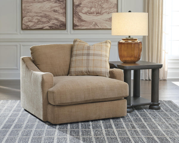 ChloeeAnne Honey Oversized Chair
