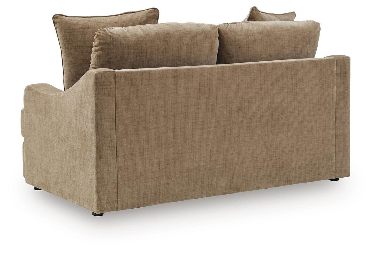 ChloeeAnne Honey Loveseat from Ashley - Luna Furniture