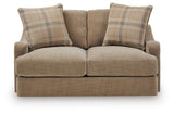 ChloeeAnne Honey Loveseat from Ashley - Luna Furniture