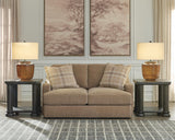 ChloeeAnne Honey Loveseat from Ashley - Luna Furniture