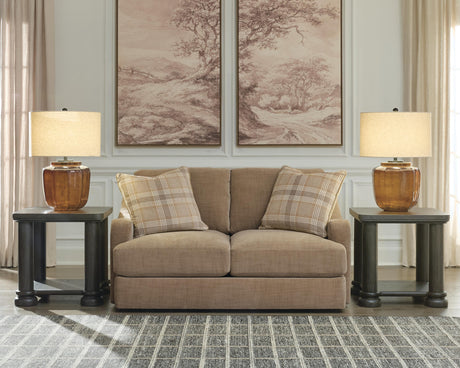 ChloeeAnne Honey Loveseat from Ashley - Luna Furniture