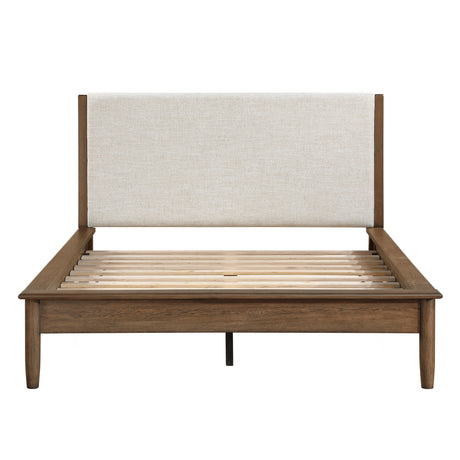 Marlow Brown/Oatmeal Modern Bedroom Set from Homelegance - Luna Furniture