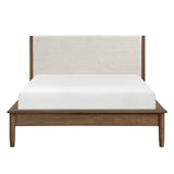 Marlow Brown/Oatmeal Modern Bedroom Set from Homelegance - Luna Furniture
