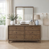 Marlow Brown/Oatmeal Modern Bedroom Set from Homelegance - Luna Furniture