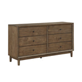 Marlow Brown/Oatmeal Modern Bedroom Set from Homelegance - Luna Furniture