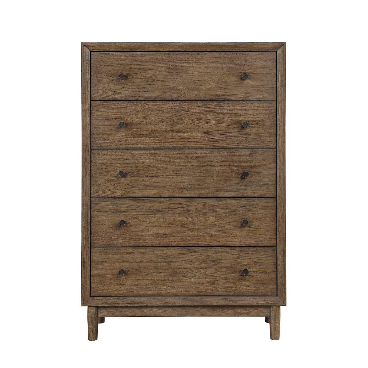Marlow Brown/Oatmeal Modern Bedroom Set from Homelegance - Luna Furniture