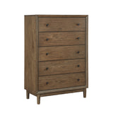 Marlow Brown/Oatmeal Modern Bedroom Set from Homelegance - Luna Furniture