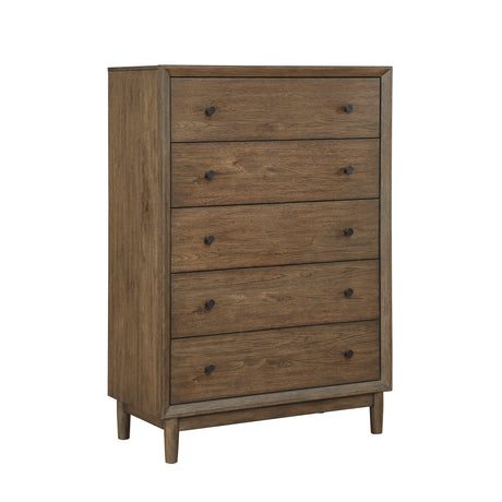 Marlow Brown/Oatmeal Modern Bedroom Set from Homelegance - Luna Furniture