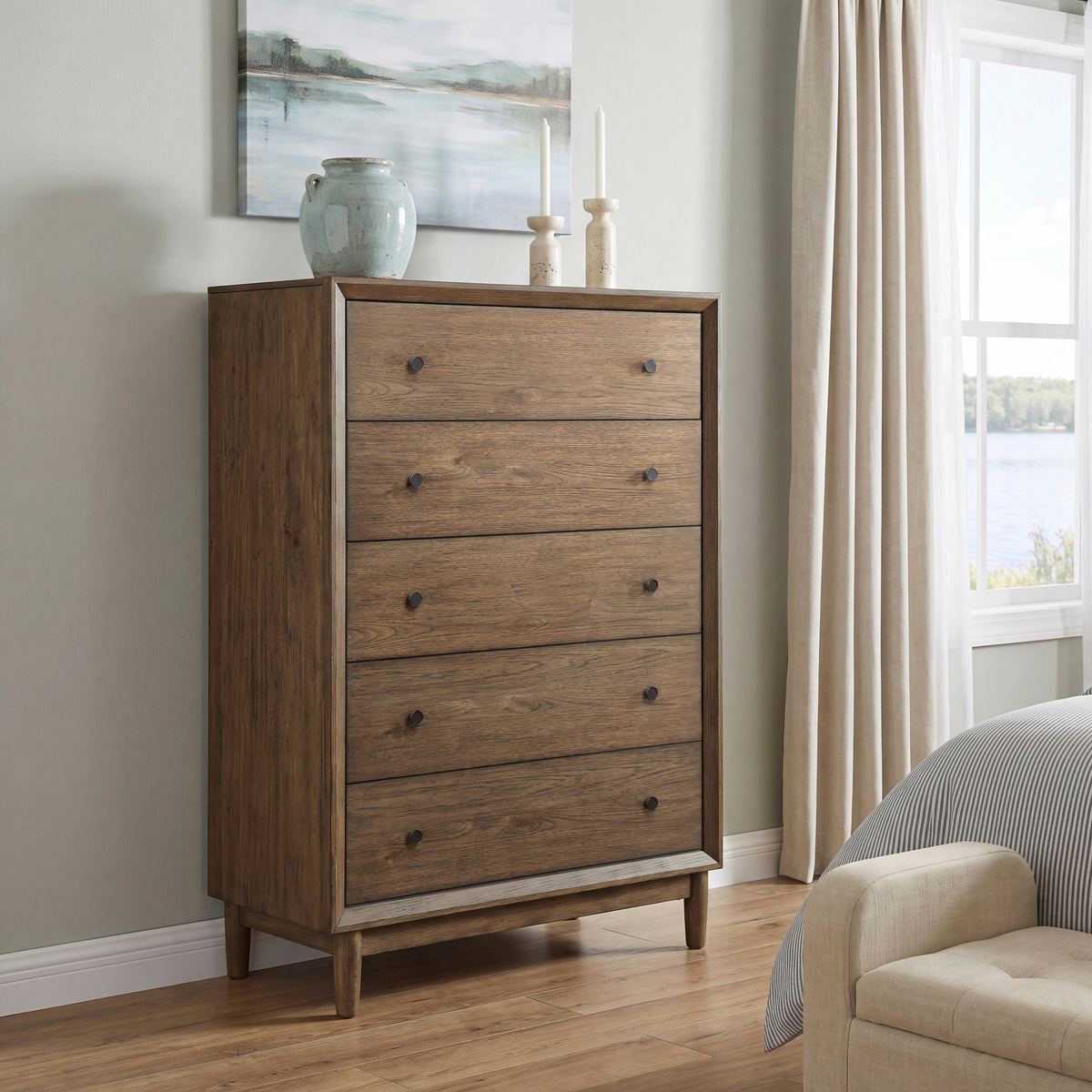 Marlow Brown Chest from Homelegance - Luna Furniture