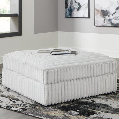 Stupendous Alloy Oversized Accent Ottoman from Ashley - Luna Furniture