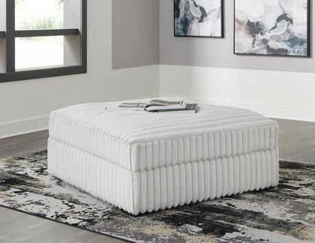 Stupendous Alloy 4-Piece Sectional, Oversized Chaise and Ottoman from Ashley - Luna Furniture
