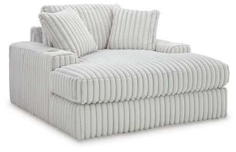 Stupendous Alloy 4-Piece Sectional, Oversized Chaise and Ottoman from Ashley - Luna Furniture