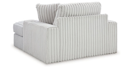 Stupendous Alloy 3-Piece Sectional and Oversized Chaise from Ashley - Luna Furniture