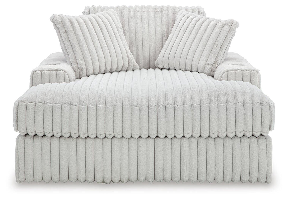 Stupendous Alloy 4-Piece Sectional, Oversized Chaise and Ottoman from Ashley Furniture - Luna Furniture