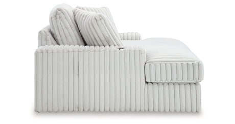 Stupendous Alloy Oversized Chaise from Ashley - Luna Furniture