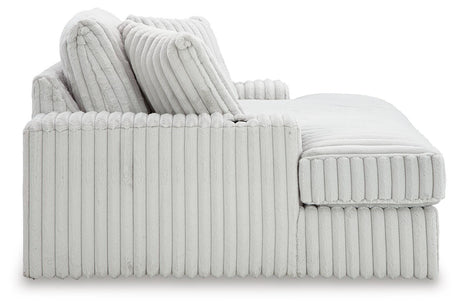 Stupendous Alloy 4-Piece Sectional, Oversized Chaise and Ottoman from Ashley - Luna Furniture