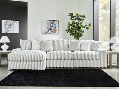 Stupendous 3-Piece LAF Chaise Sectional from Ashley - Luna Furniture