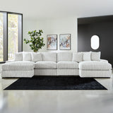 Stupendous Alloy 4-Piece Double Chaise Sectional